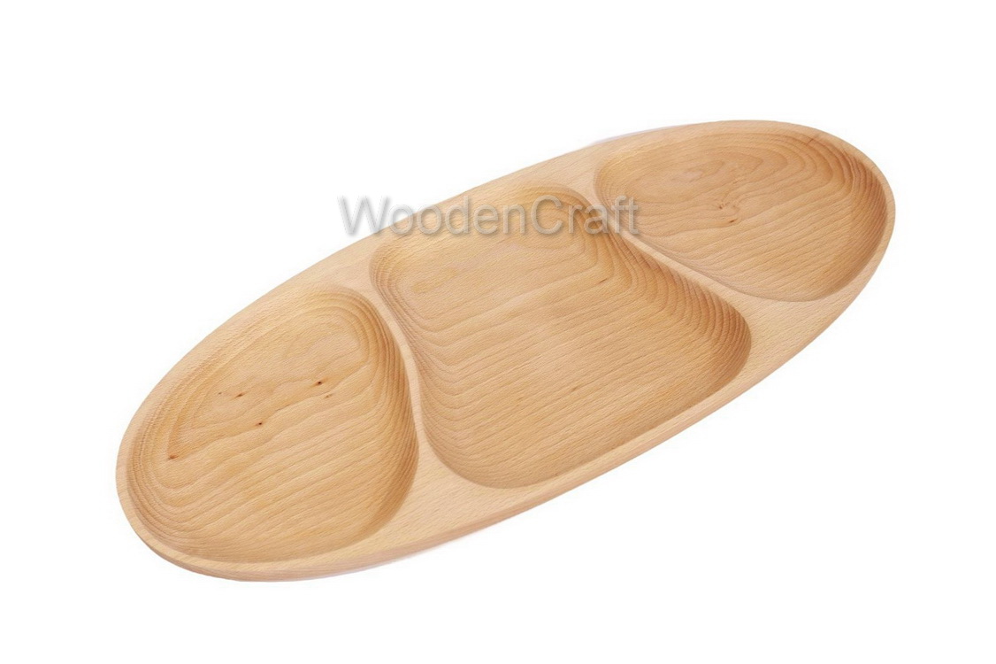 Platou oval 3 comp. 59x23 cm